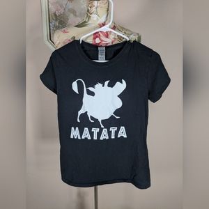 10/$10 Pumba Matata Cotton Tee M